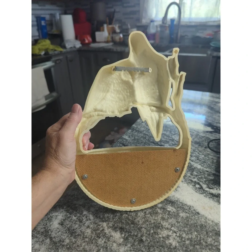 Vintage 1980's Burwood Lovebird Wall Decor Planter Hanging Basket